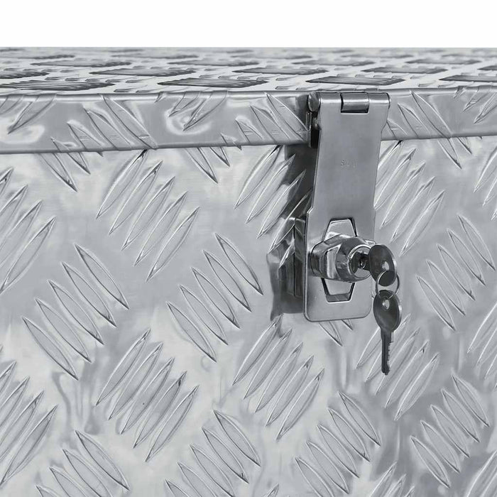 Cutie din aluminiu, 110,5 x 38,5 x 40 cm, argintiu - WALTI WALTI