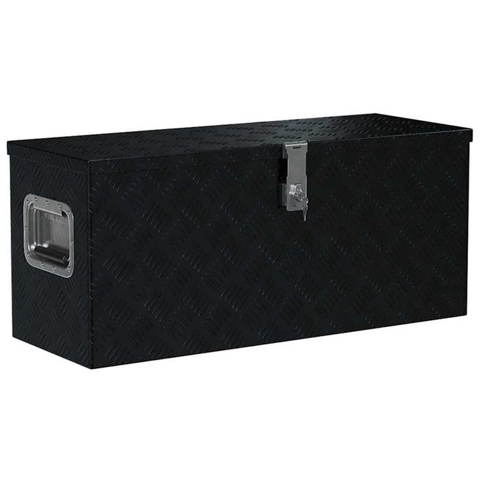 Cutie din aluminiu, 70 x 24 x 42 cm, formă trapez, argintiu WALTI