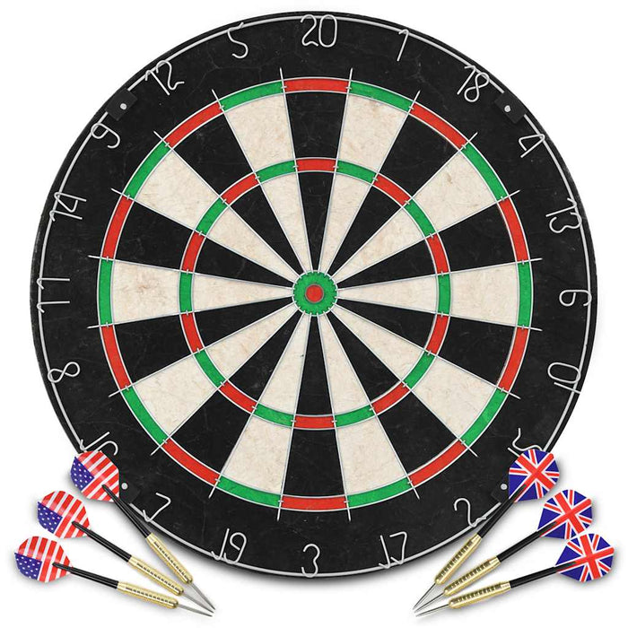 Placă de darts profesională cu 6 săgeți, sisal - WALTI WALTI