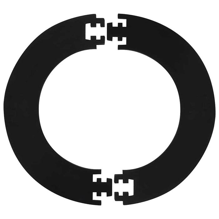 Placă de darts profesională din sisal, cu 6 săgeți și bordură - WALTI WALTI