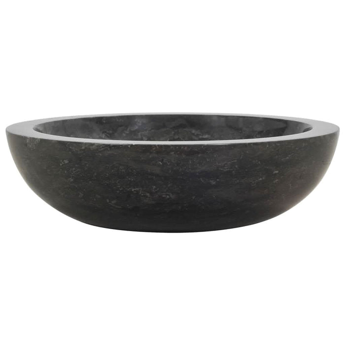 Chiuvetă, negru, 40 x 12 cm, marmură - WALTI WALTI