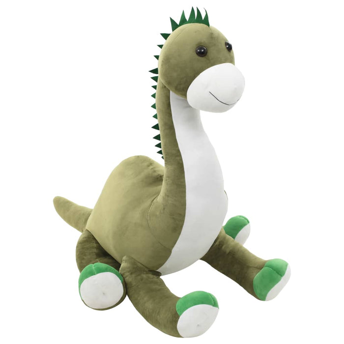 Jucărie dinozaur Brontosaurus, verde, pluș WALTI