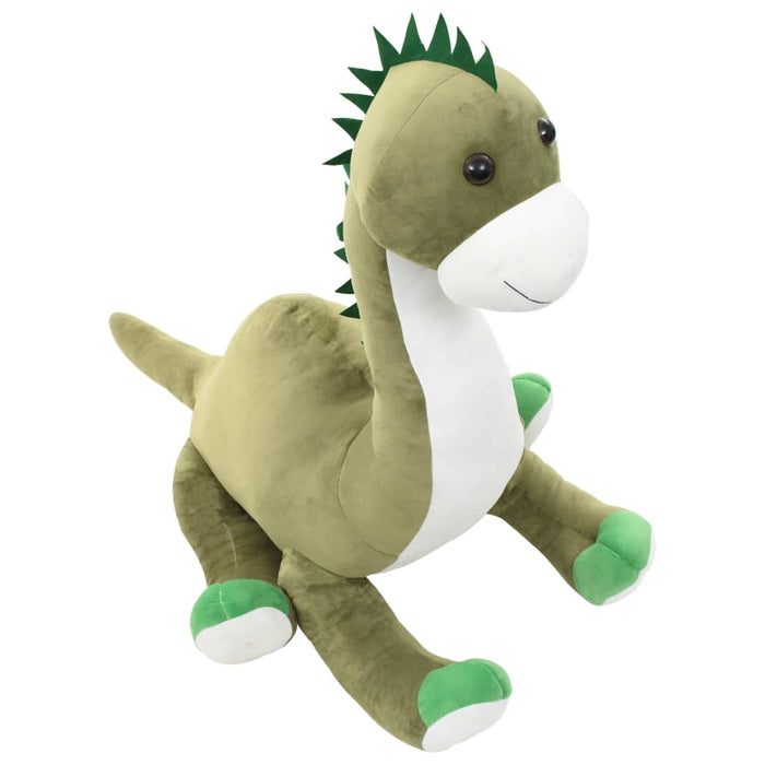 Jucărie dinozaur Brontosaurus, verde, pluș WALTI