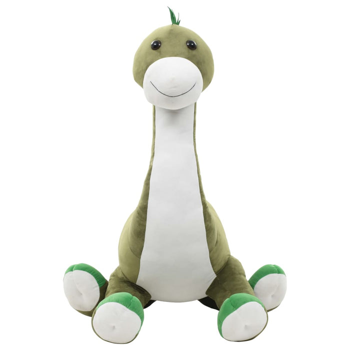 Jucărie dinozaur Brontosaurus, verde, pluș WALTI
