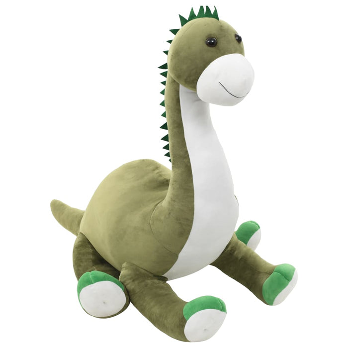 Jucărie dinozaur Brontosaurus, verde, pluș WALTI