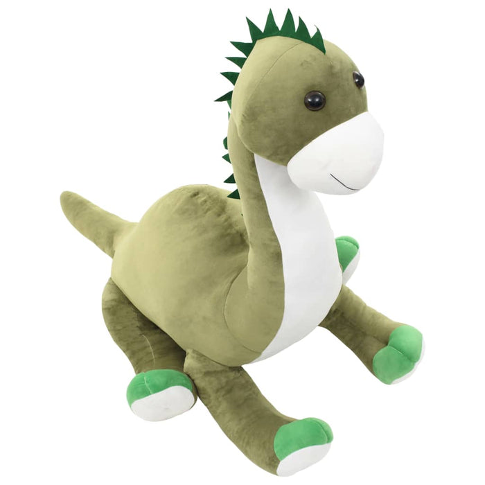 Jucărie dinozaur Brontosaurus, verde, pluș WALTI