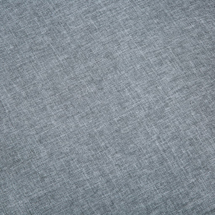 Canapea cu 2 locuri, gri deschis, material textil - WALTI WALTI