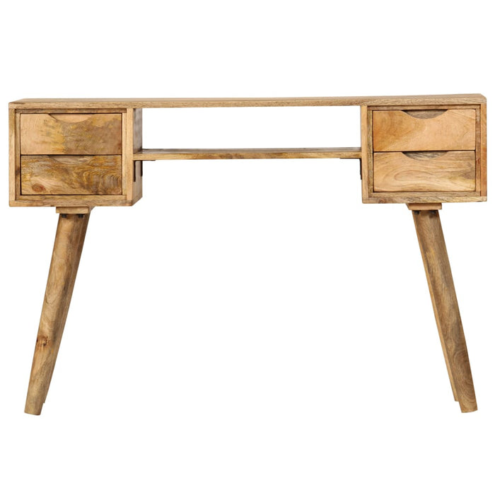 Birou din lemn masiv de mango, 115x47x76 cm WALTI