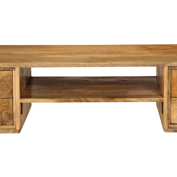 Birou din lemn masiv de mango, 115x47x76 cm WALTI