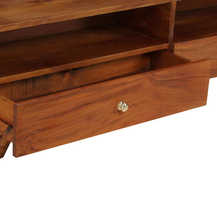 Comodă TV, 140 x 30 x 40 cm, lemn masiv reciclat WALTI
