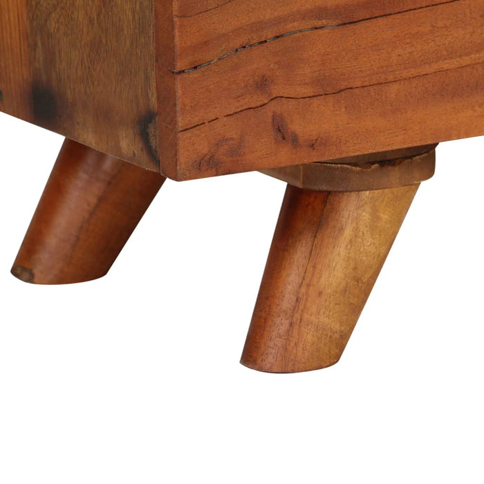Comodă TV, 140 x 30 x 40 cm, lemn masiv reciclat WALTI