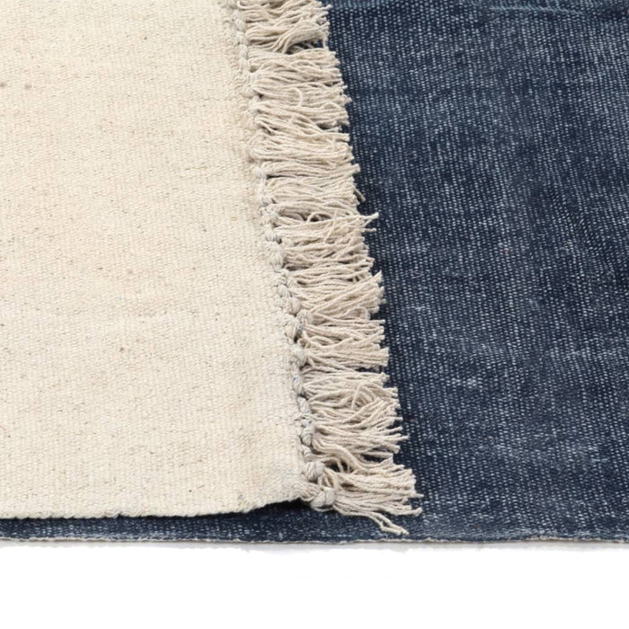 Covor Kilim, albastru, 120 x 180 cm, bumbac WALTI