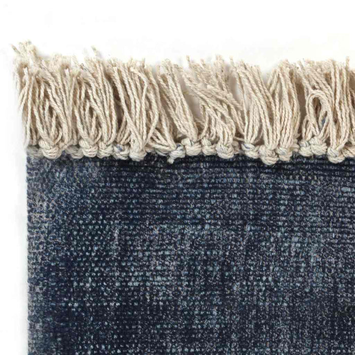 Covor Kilim, albastru, 200 x 290 cm, bumbac WALTI