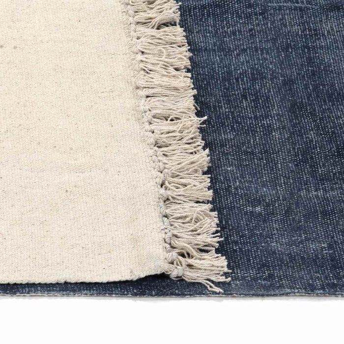 Covor Kilim, albastru, 200 x 290 cm, bumbac WALTI