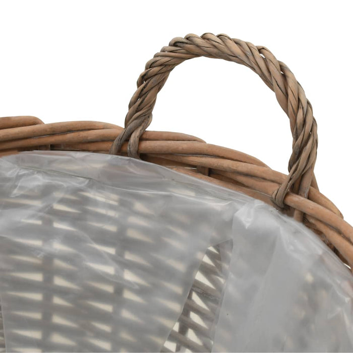 Strat înălțat, 4 buc., răchită cu căptușeală PE - WALTI WALTI