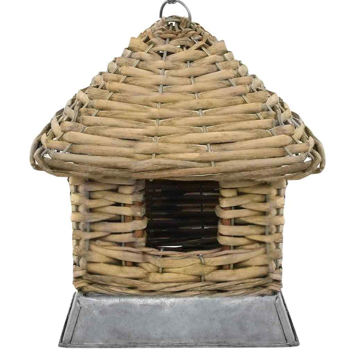 Căsuțe de păsări, 3 buc., răchită - WALTI WALTI