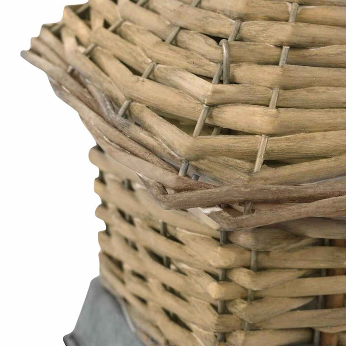 Căsuțe de păsări, 3 buc., răchită - WALTI WALTI