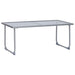Set mobilier de grădină, 4 piese, gri taupe, oțel și textil - WALTI WALTI