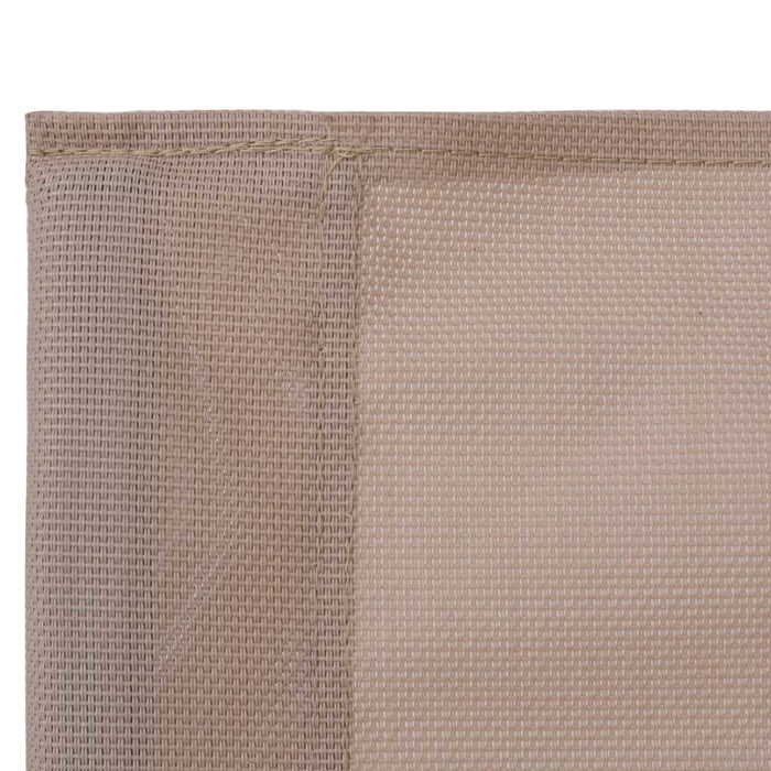 Set mobilier de grădină, 4 piese, gri taupe, oțel și textil - WALTI WALTI