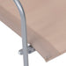 Set mobilier de grădină, 4 piese, gri taupe, oțel și textil - WALTI WALTI