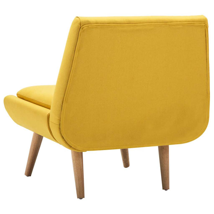 Fotoliu, galben, material textil - WALTI WALTI