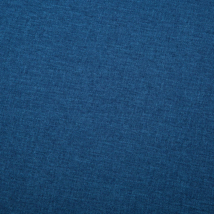 Canapea de 3 persoane, material textil, albastru WALTI