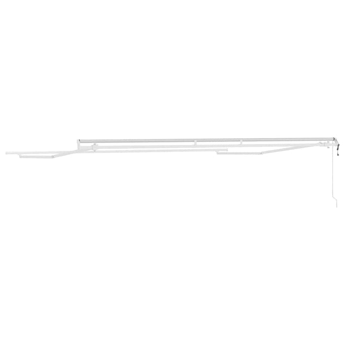 Cadru de copertină Alb 400 × 300 cm Aluminiu WALTI