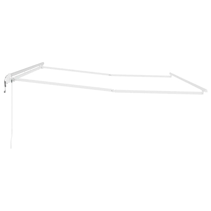Cadru de copertină Alb 400 × 300 cm Aluminiu WALTI