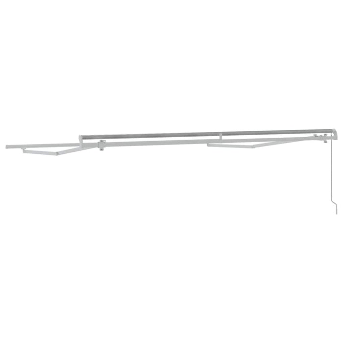 Cadru de copertină Manual Alb 350 x 250 cm Aluminiu WALTI