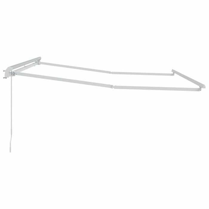 Cadru de copertină Manual Alb 350 x 250 cm Aluminiu WALTI