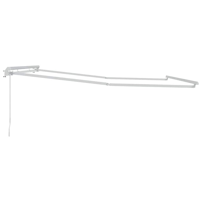 Cadru de copertină Manual Alb 500 × 300 cm Aluminiu WALTI