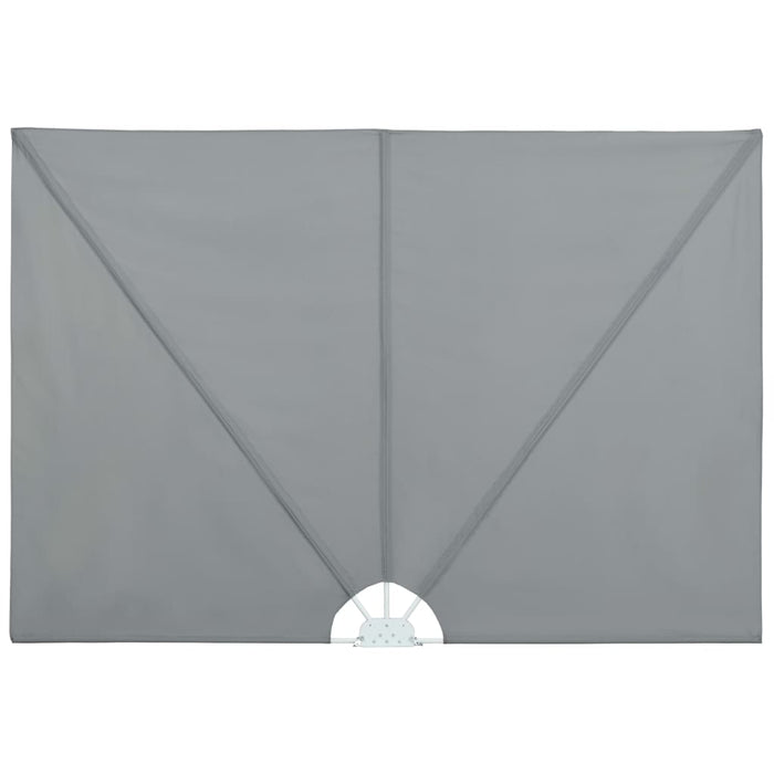Copertină laterală pliabilă de terasă, gri, 240x160 cm - WALTI WALTI