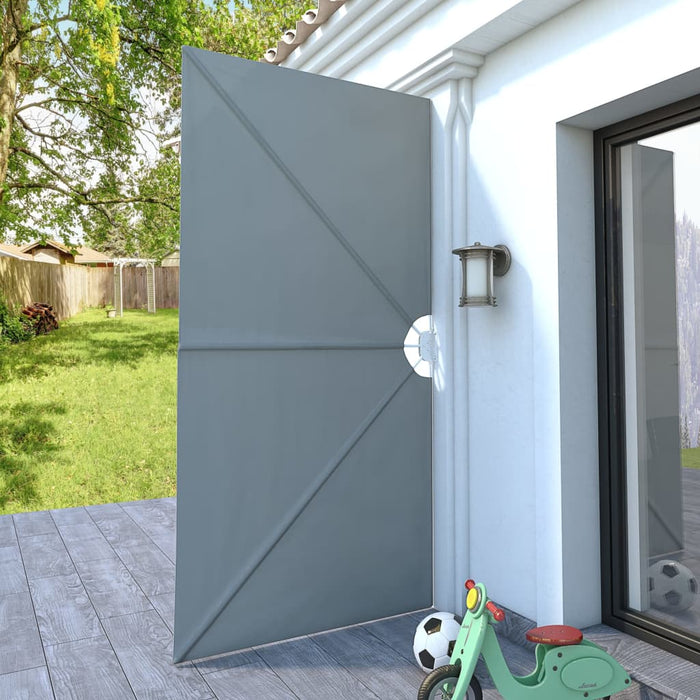 Copertină laterală pliabilă de terasă, gri, 300x150 cm - WALTI WALTI
