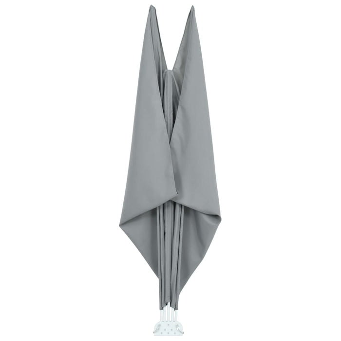 Copertină laterală pliabilă de terasă, gri, 400x200 cm - WALTI WALTI