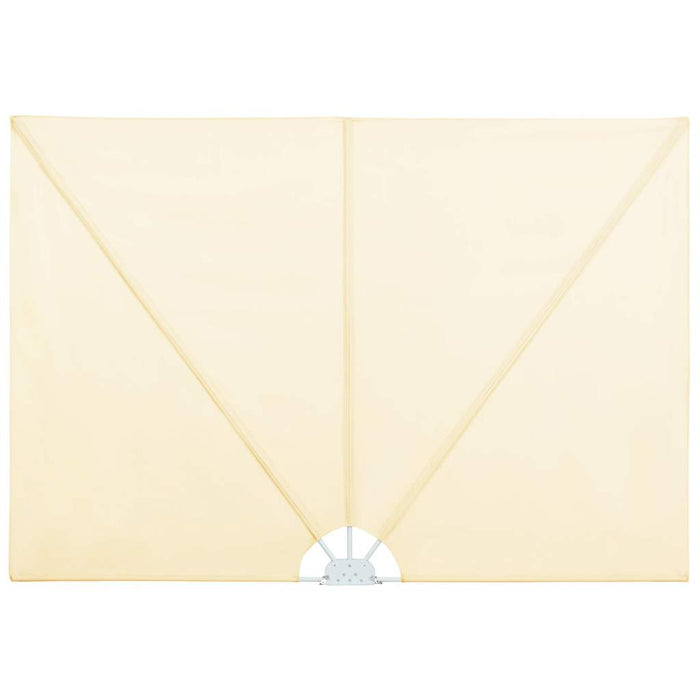 Copertină laterală pliabilă de terasă, crem, 300x150 cm WALTI