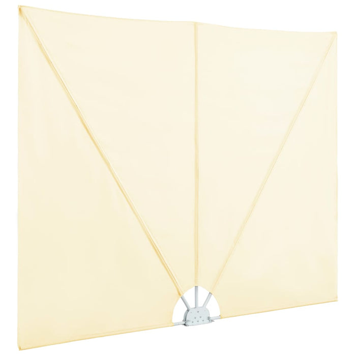 Copertină laterală pliabilă de terasă, crem, 400x200 cm - WALTI WALTI