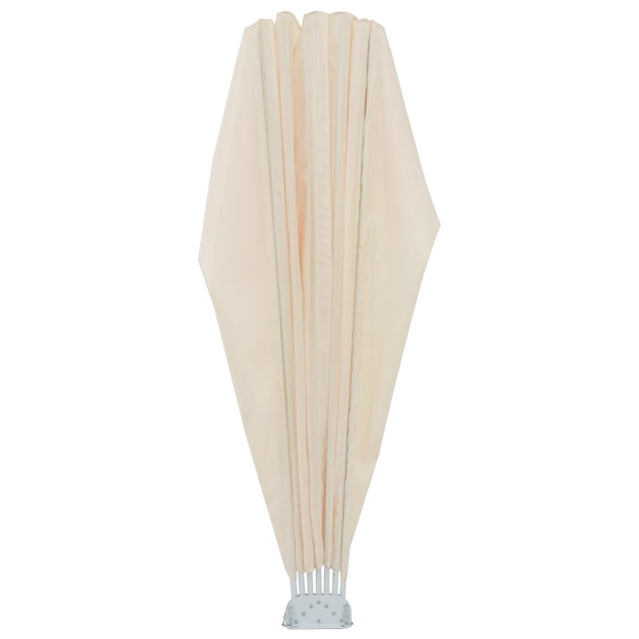 Copertină laterală pliabilă de terasă, crem, 160 cm - WALTI WALTI
