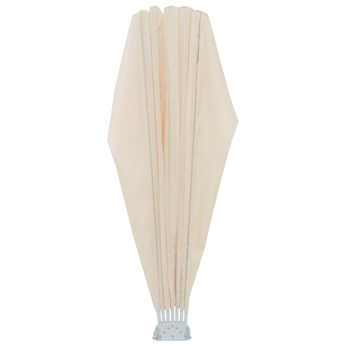 Copertină laterală pliabilă de terasă, crem, 200 cm - WALTI WALTI