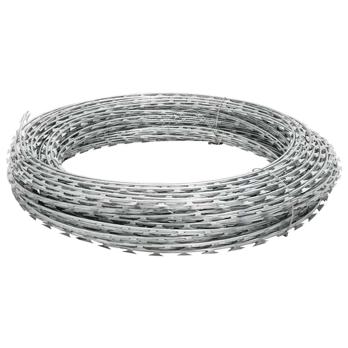 Concertina Sârmă ghimpată NATO, oțel galvanizat, 300 m - WALTI WALTI