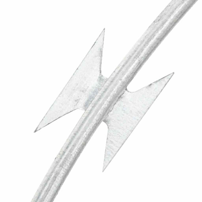 Concertina Sârmă ghimpată NATO, oțel galvanizat, 300 m - WALTI WALTI