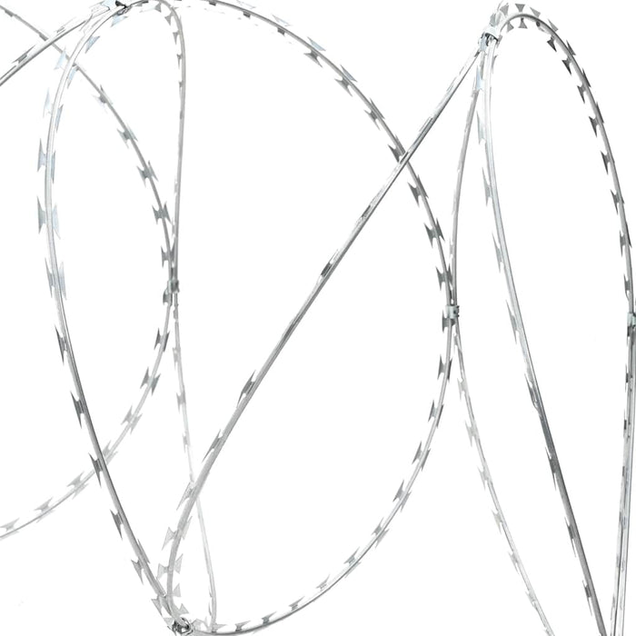 Concertina Sârmă ghimpată NATO, oțel galvanizat, 300 m - WALTI WALTI