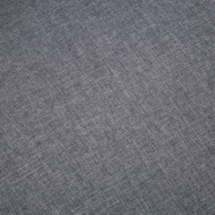 Set canapele de 5 persoane, 2 piese, gri închis material textil WALTI