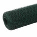 Plasă de sârmă găini, verde, 25 x 1,5 m, oțel cu înveliș PVC - WALTI WALTI