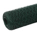 Plasă de sârmă găini, verde, 25 x 1,5 m, oțel cu înveliș PVC - WALTI WALTI