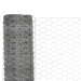 Plasă de sârmă găini, argintiu, 25 x 1,5 m, oțel galvanizat - WALTI WALTI
