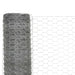 Plasă de sârmă găini, argintiu, 25 x 1,5 m, oțel galvanizat - WALTI WALTI
