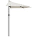 Umbrelă de soare pentru balcon tijă aluminiu nisipiu 270x144cm - WALTI WALTI