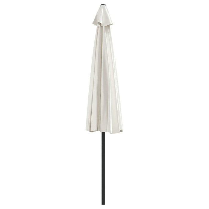 Umbrelă de soare de balcon, tijă aluminiu, nisipiu, 300x155 cm - WALTI WALTI