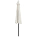 Umbrelă de soare de balcon, tijă aluminiu, nisipiu, 300x155 cm - WALTI WALTI