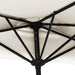 Umbrelă de soare de balcon, tijă aluminiu, nisipiu, 300x155 cm - WALTI WALTI
